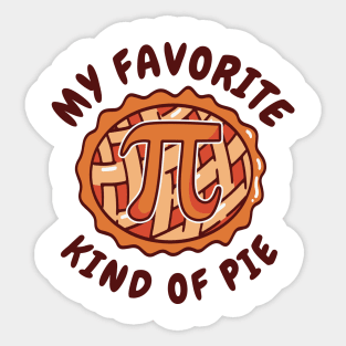 Pi Day Pie Math Number Pi Symbol Food Sticker